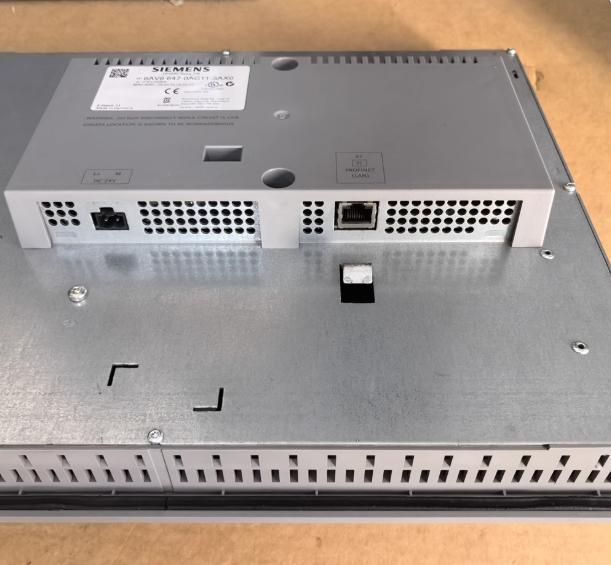 Siemens HMI display panel 6AV6647-0AG11-3AX0