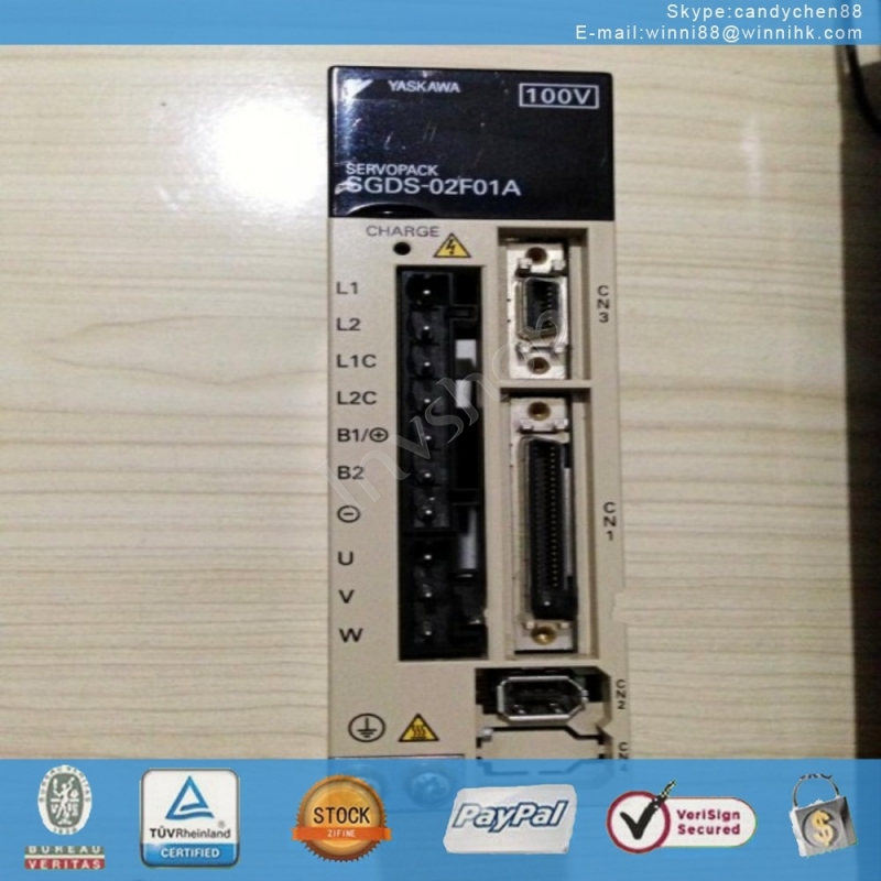 for Yaskawa Used SGDS-02F01A servo drive 60 days warranty