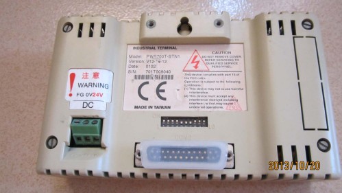 hitech verwendet pws700t-stn1 plc
