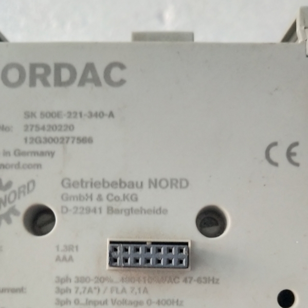 neue nordac sk500e-221-340-a 2.2kw 1.5kw wechselrichter