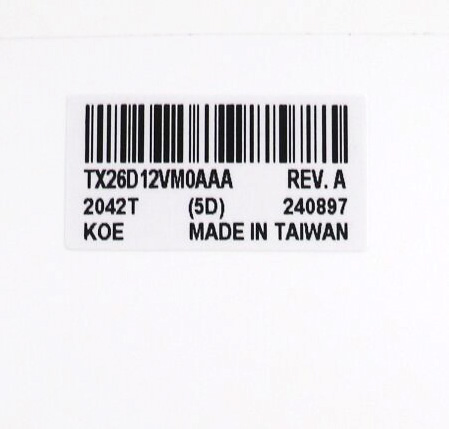 TX26D12VM0AA HITACHI 800*600 20 Stifte LCD-PLATTE 10,4 ZOLL