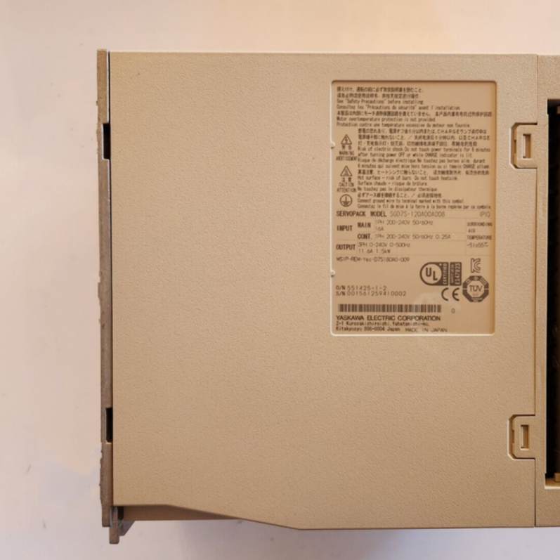 SGD7S-120A00A008 Yaskawa servo drive