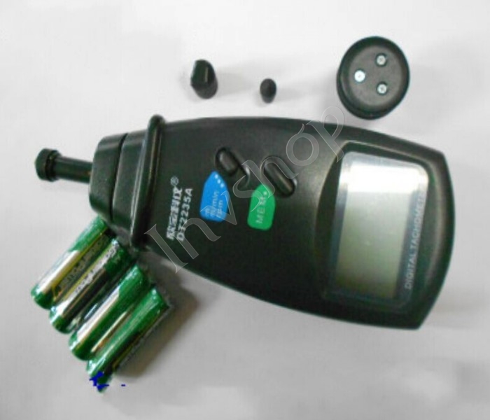 new DT2235A Digital Contact Tachometer RPM Meter Surface Speed