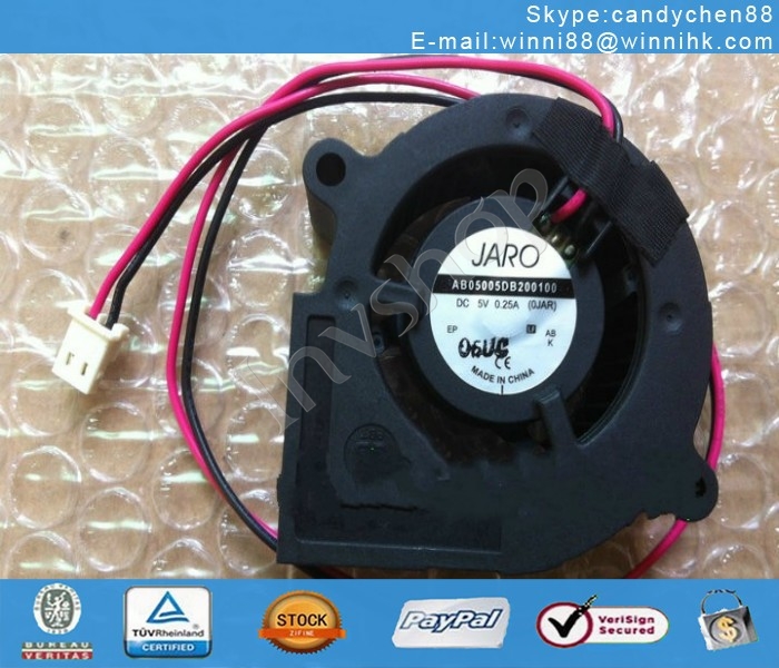 neue jaro ab05005db200100 fan dc 5v 0.25a 20mm 2pin 50 * 50 *