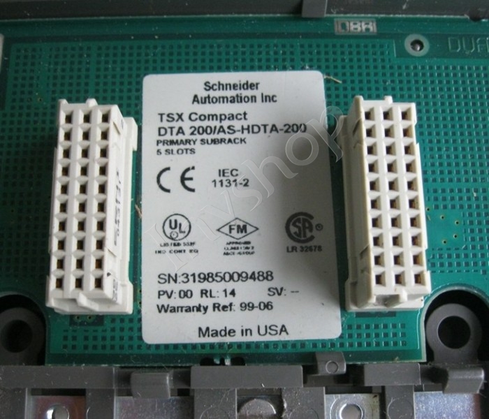 Schneider AS-HDTA-200 Primary BaugruppentrÃ¤ger 5 SteckplÃ¤tze