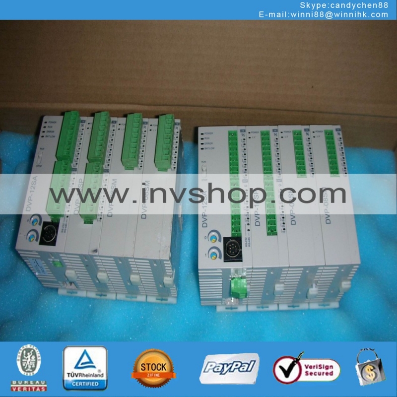 DELTA DVP-12SA+DVP-16SP+DVP-08SMX2 Used PLC 60 days warranty