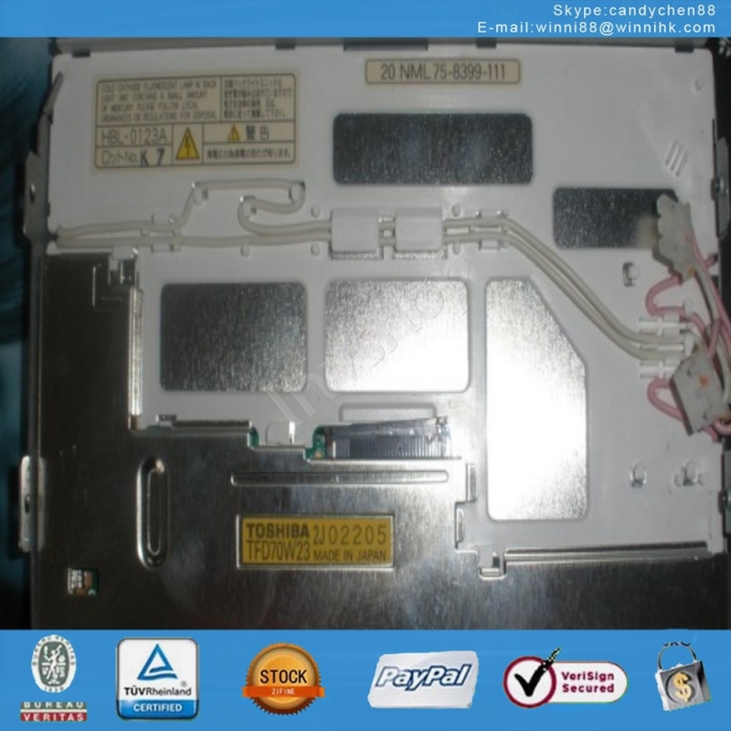 tfd70w23 bildschirm fÃ¼r 1 jahr garantie fÃ¼r auto 7'for toshiba