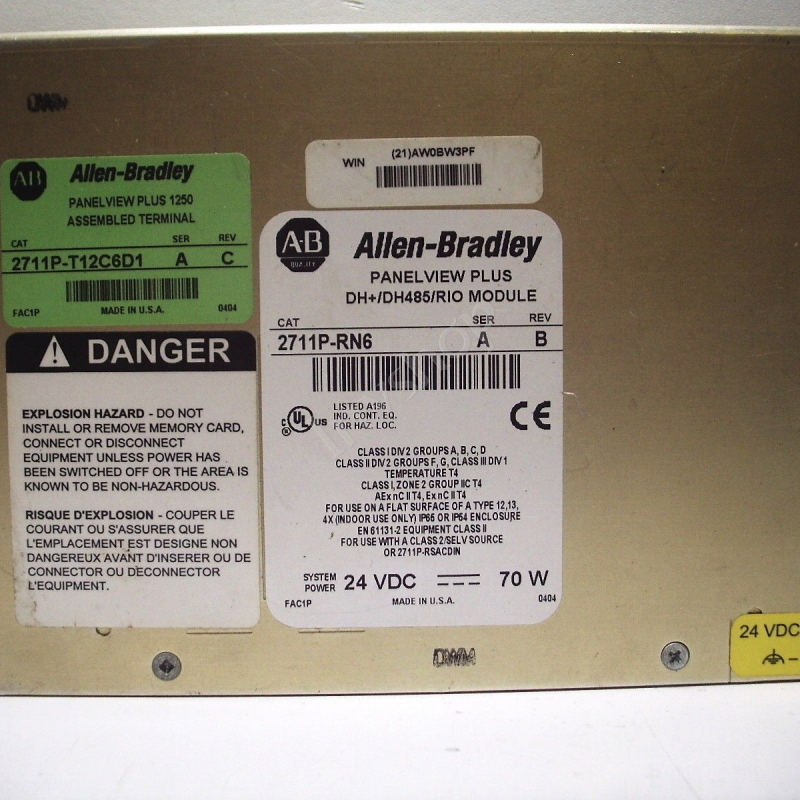 Allen Bradley 2711P-RN6 unit ROCKWELL
