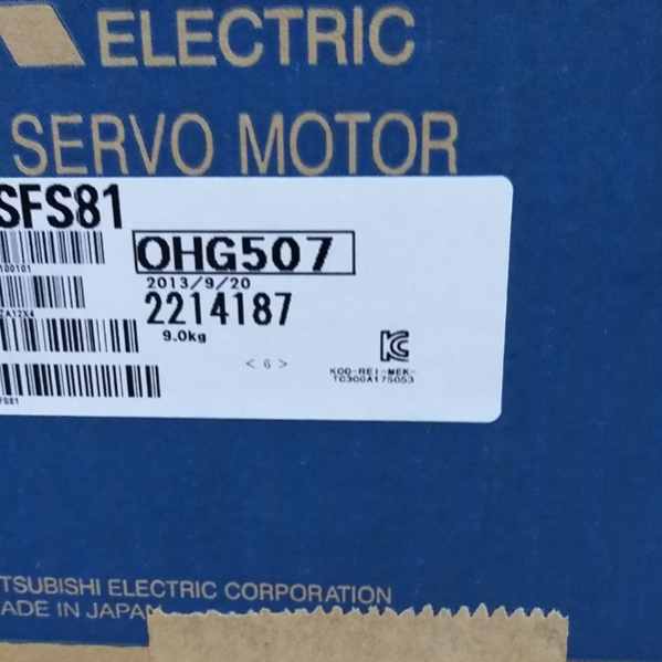 HC-SFS81 0.85kw 1000r/min 131072P Mitsubishi Motor
