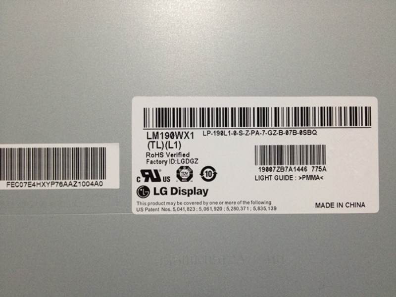 26 - zoll - resolution 1366 × 768 lg lcd - panel philips lcd - display - vorstand lc260wx2-sla1