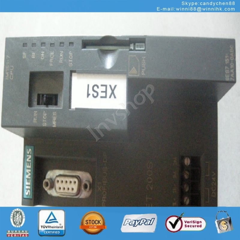 Used 6ES7 151-7AA10-0AB0 for Siemens 60 days warranty