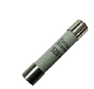 Gebrauchte Sicherung FERRAZ MI6FA50V16 500V FA 16A 6.32