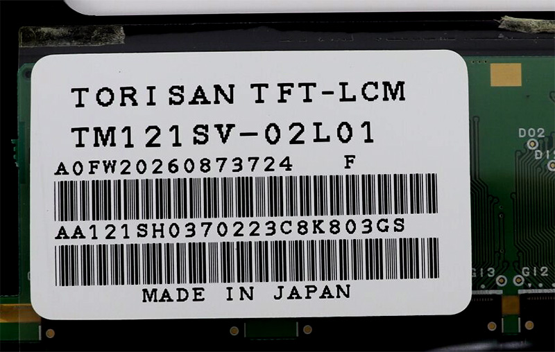 TM121SV-02L01 12.1