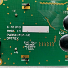 PWB51849A-V0 PCB 191x54 mm FOR OPTREX 6.5-inch LCD screen panel