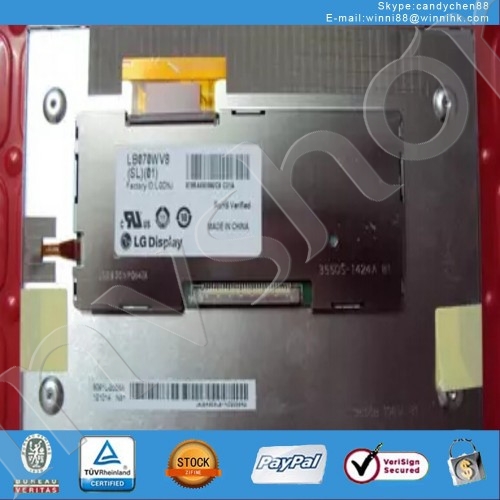 a-Si TFT-LCD LB070WV8 SL01 LCD Screen for LG