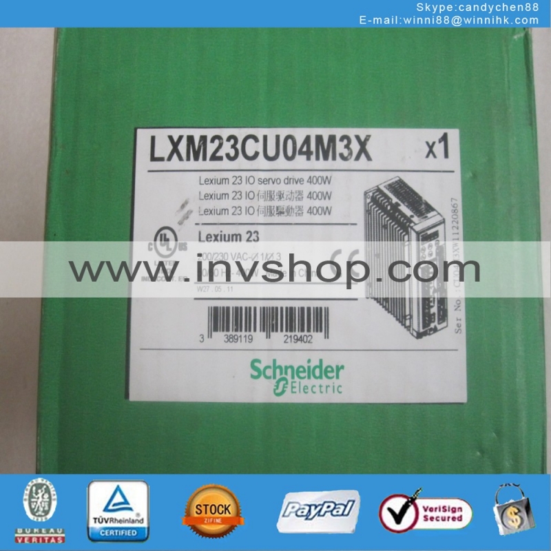 NeUe Schneider 23 io - Servo - lxm23cu04m3x W - box