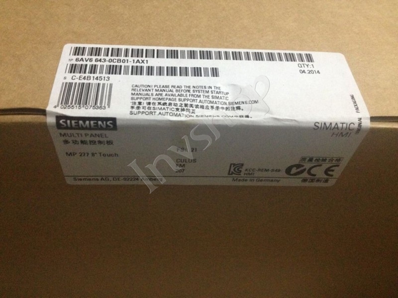 new 6AV6643-0CB01-1AX2 Siemens multi-function module
