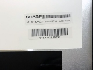 lq133t1jw02 13,3 zoll lcd - panels sharp 2560 * 1440