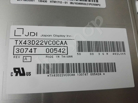 TX43D21VC0CAA JDI 17-Zoll-LCD-display