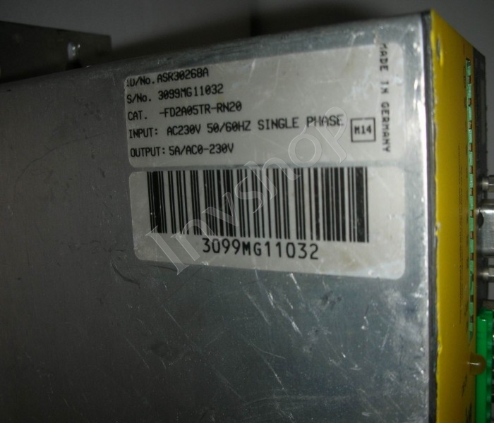 Baldor FD2A05TR-RN20 /ASR30268A servo drives