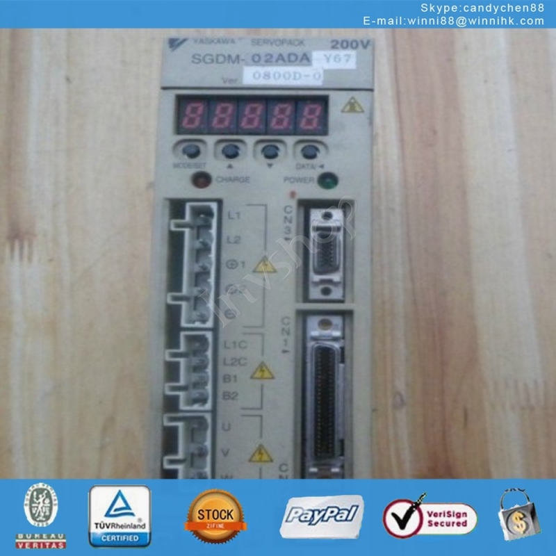 for Yaskawa Used SGDM-02ADAY67 servo drive 60 days warranty
