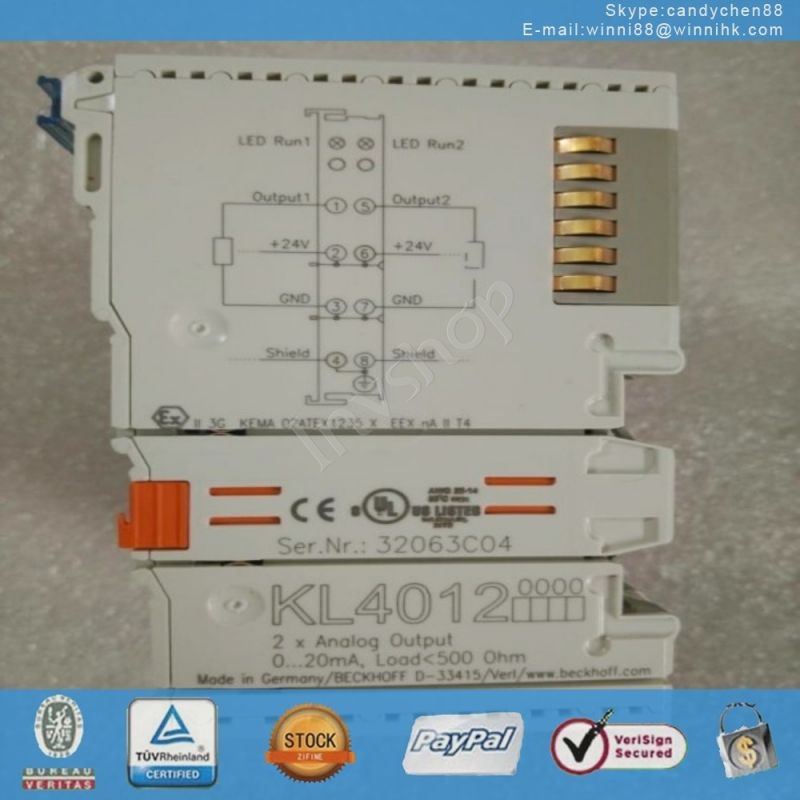 Used KL4012 Module for BECKHOF 60 days warranty