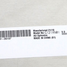 12.1 inch Transmissive AUO a-Si TFT-LCD Panel G121XN01 V0