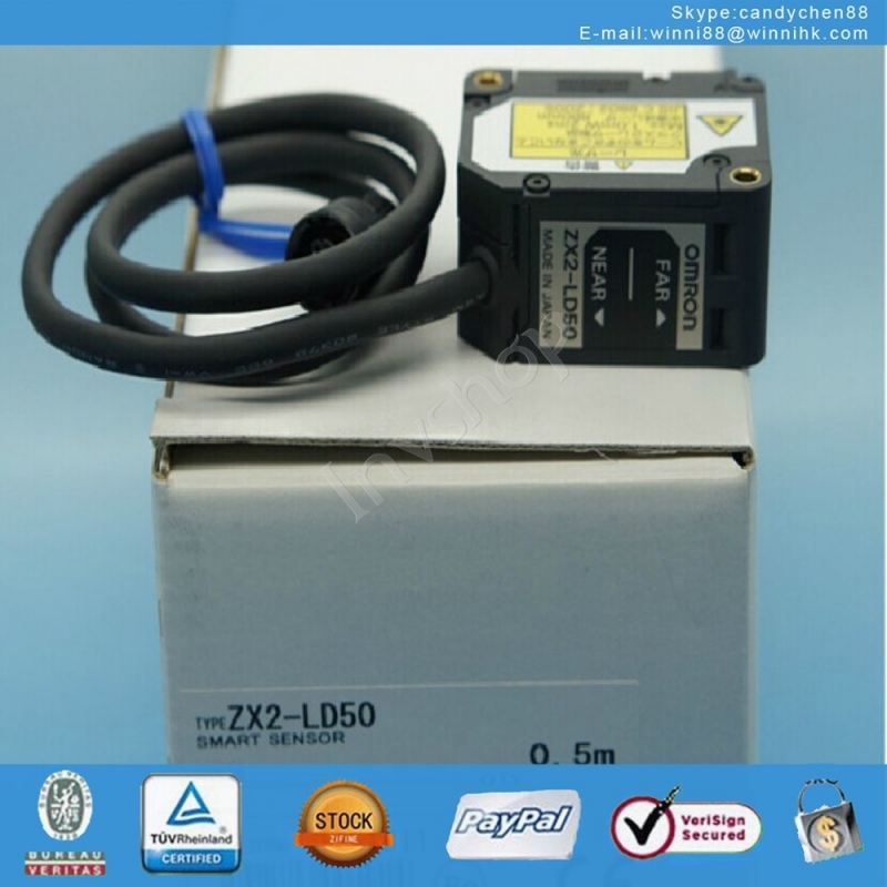 New ZX2-LD50 OMRON Laser Sensor