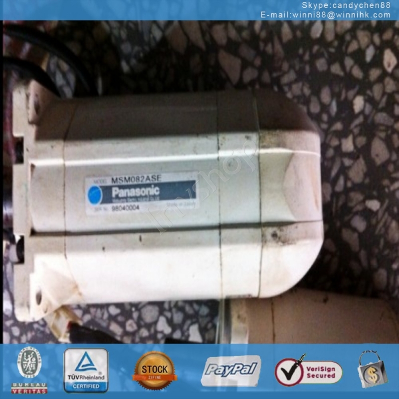 servo motor Used MSM082ASE for part 60 days warranty