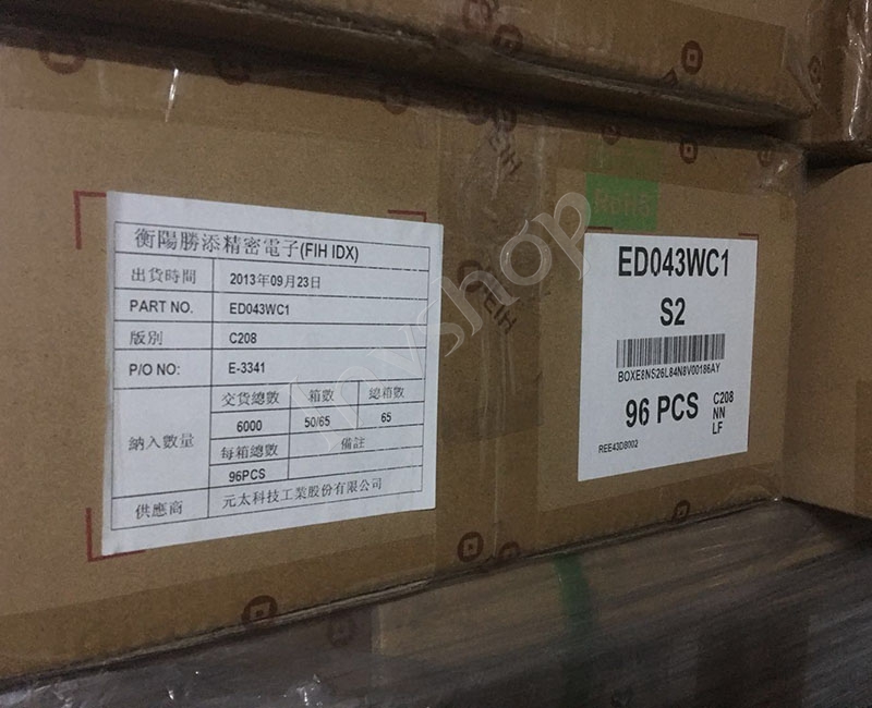 ED043WC1 New and Original E Ink 4.3inch lcd display
