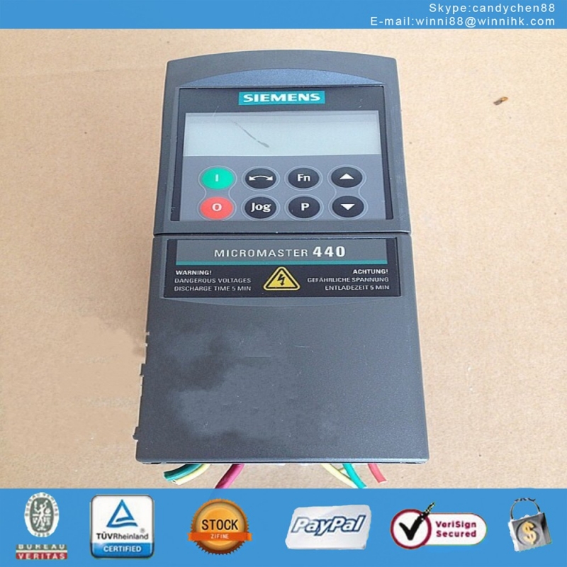 MM440 6SE6440-2UD17-5AA1 a 0.75Kw Motor