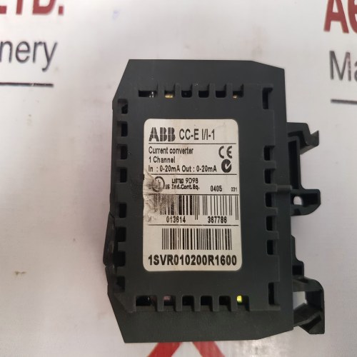 1SVR010200R1600 ABB Analog Signal Converter CC-E I/I-1