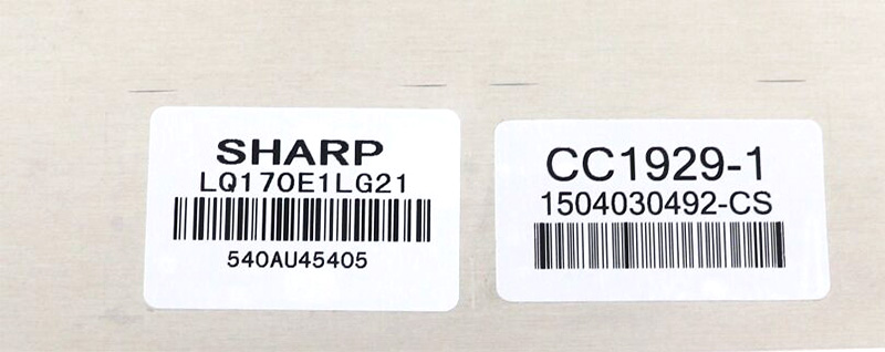 LQ170E1LG21 neue und originelle SHARP 17-Zoll-LCD-Anzeige