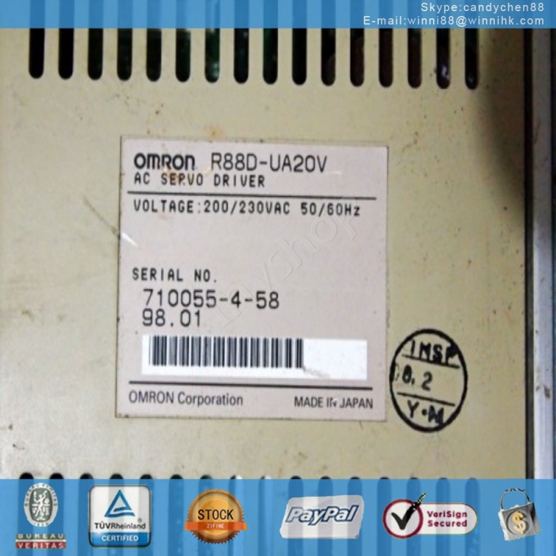 r88d-ua20v 750w ac servo - fahrer