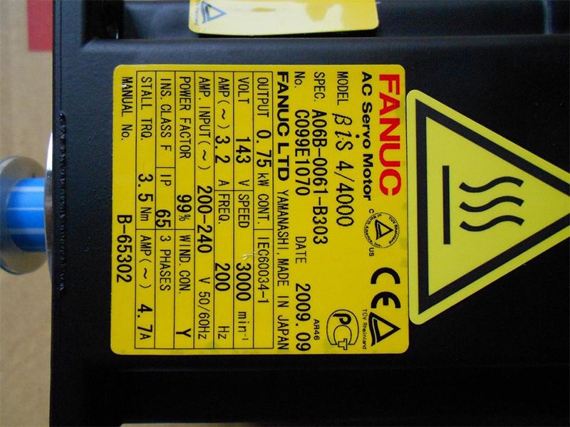 gebrauchter Fanuc Servomotor A06B-0276-B110