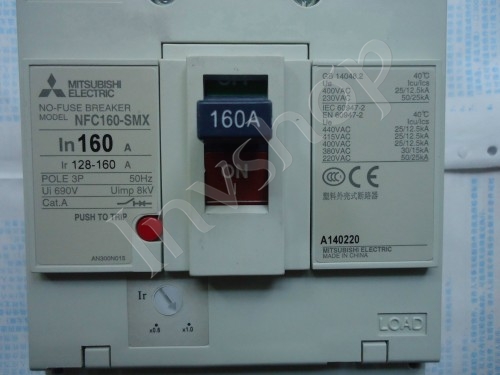 mitsubishi nfc160-smx 3p 160a luft pause schalter breaker
