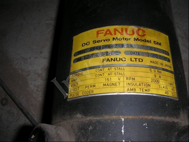 FANUC A06B-0642-B011 Servo motor