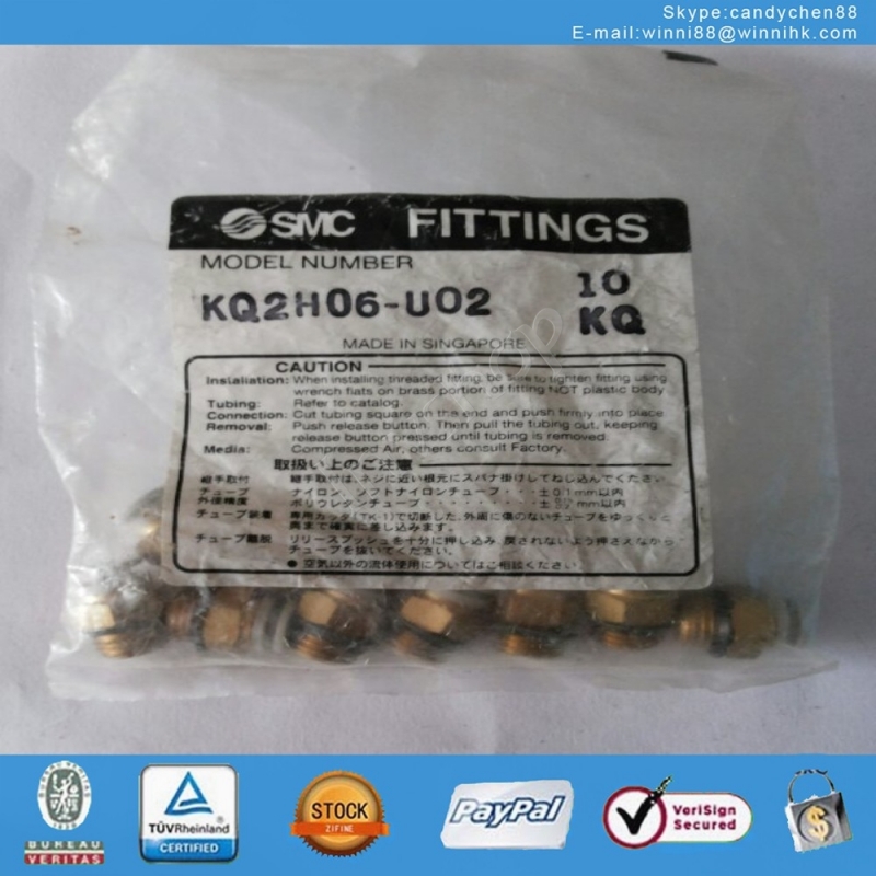 KQ2H06-U02 New original SMC connectors