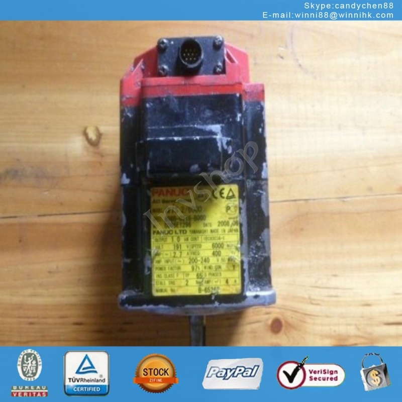 for FANUC A06B-0218-B000 Used Servo motor 60 days warranty