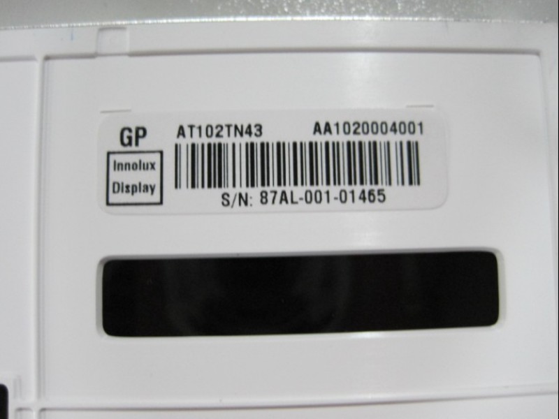 AT102TN43 Innolux a-Si TFT-LCD Panel Resolution 1024(RGB)×600