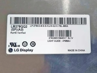 NEW LM270QQ2-SPA3 FOR LG 27.0-inch 5120(RGB)×2880 LCD display panel