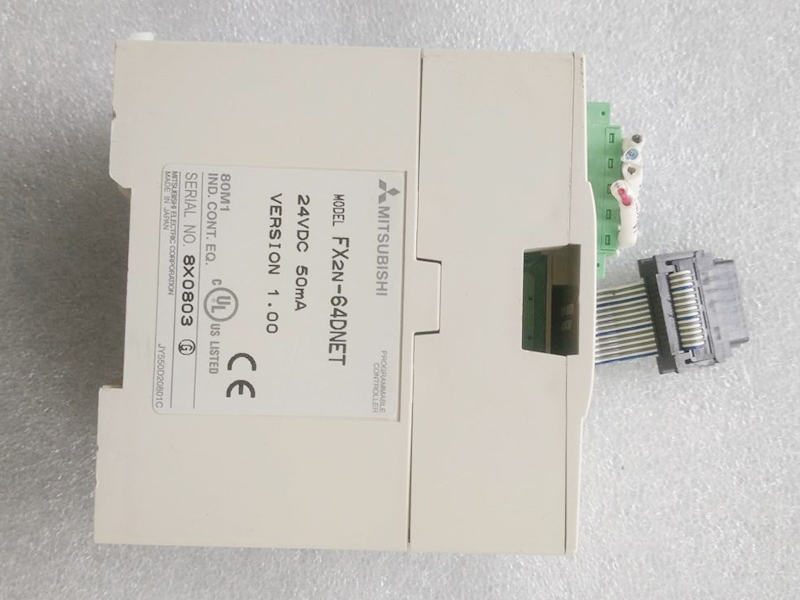 used MITSUBISHI PLC FX2N-64DNET module