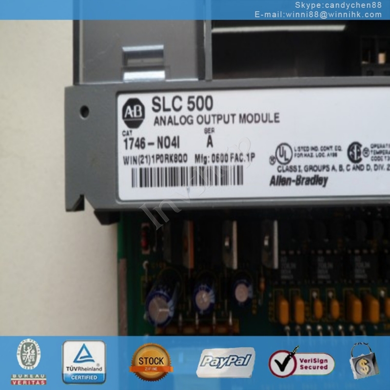 1746-NO4I/A for AB PLC 60 days warranty