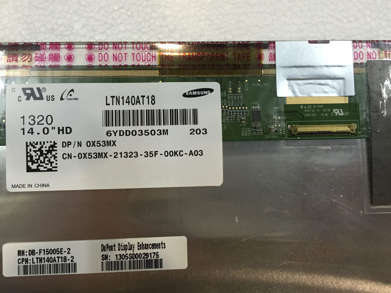 ltn140at18-201 14,0 zoll 1366 * 768 tft - lcd - panel
