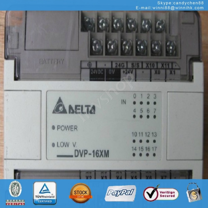 DVP16XM Used for DELTA PLC 60 days warranty