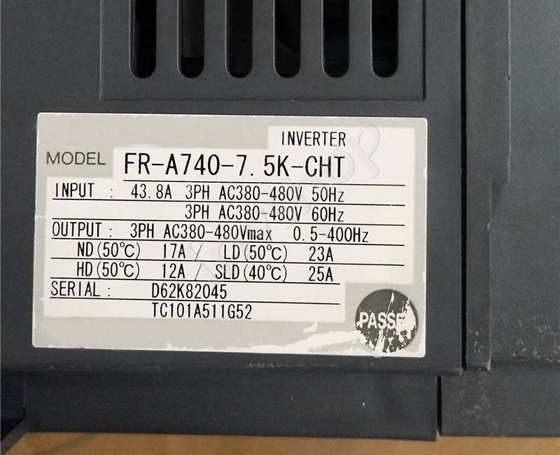 MITSUBISHI INVERTER FR-A740-1.5K-CHT