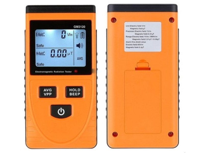 GM3120 Digitaler Detektor für elektromagnetische Strahlung für Haushaltsgeräte für elektromagnetisch