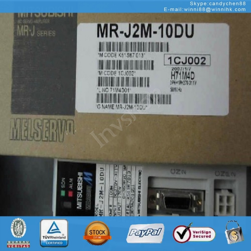 servo drive Used MR-J2M-10DU for Mitsubishi 60 days warranty