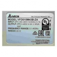 new Delta VFD015M43B-ZA Inverter VFD drive 3Phase 380V 1.5KW 2HP 0.1~400Hz