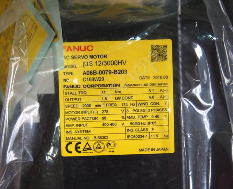 A06B-0079-B203 Fanuc Servo motor